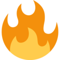 🔥 as drawn by Twemoji