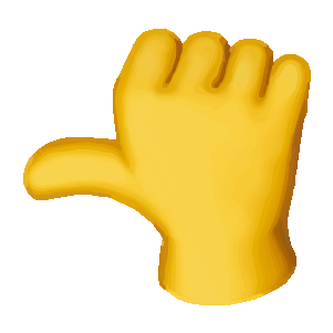 leftwards thumb